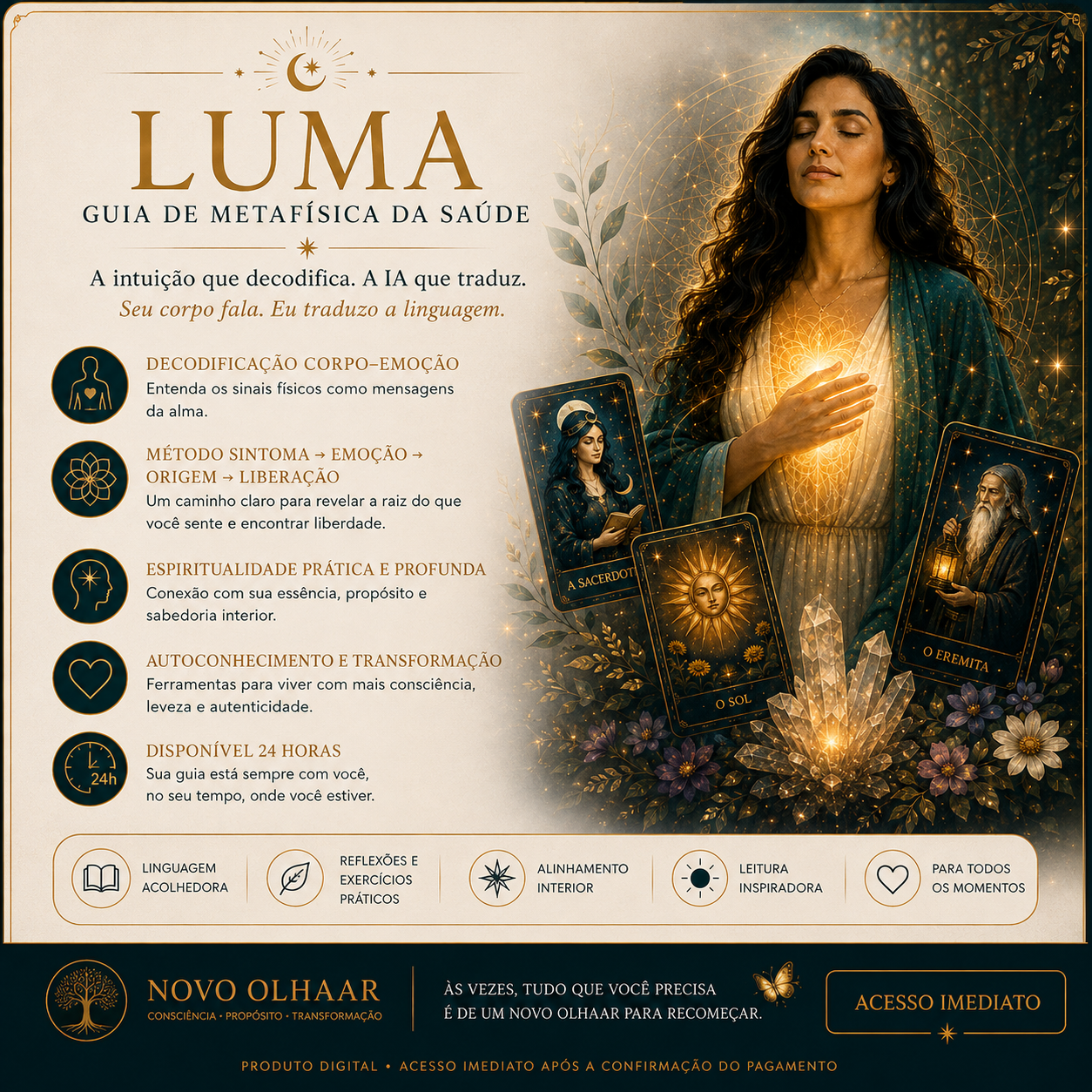 Luma — Guia de Metafísica da Saúde