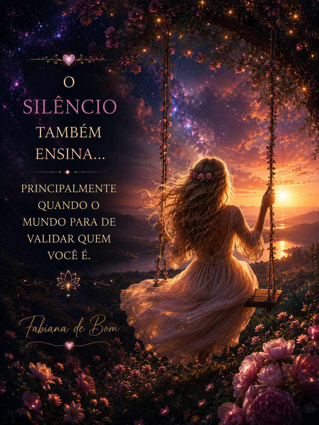 O silêncio também ensina